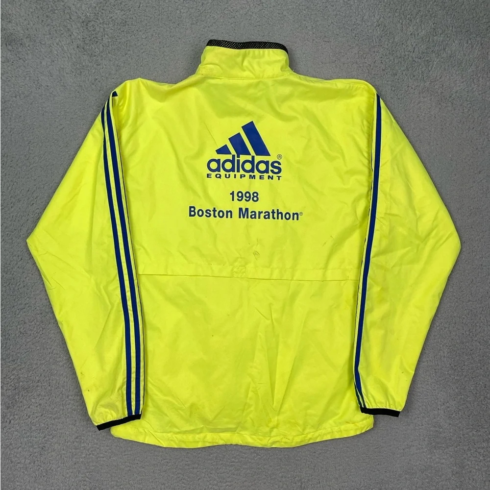 Vintage Adidas 1998 Boston Marathon windbreaker jacket‎